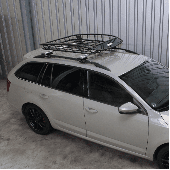 Dachkorb auf Autodach