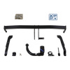 Attelage rotule démontable AUTO-HAK + faisceau TowTec universel 13 broches