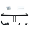 Attelage rotule démontable AUTO-HAK + faisceau TowTec spécifique 13 broches