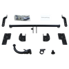 Attelage rotule démontable AUTO-HAK + faisceau TowTec spécifique 13 broches
