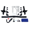 Attelage rotule démontable Brink + faisceau TowTec spécifique 13 broches