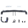 Attelage rotule démontable AUTO-HAK + faisceau TowTec spécifique 13 broches