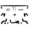 Attelage rotule démontable AUTO-HAK + faisceau TowTec spécifique 13 broches