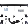Attelage rotule démontable Brink + faisceau TowTec spécifique 13 broches
