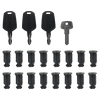 Jeu de serrures 4516 de Thule pour tous les produits Thule