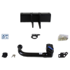 Attelage rotule démontable AUTO-HAK + faisceau TowTec spécifique 13 broches