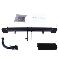 Attelage rotule démontable AUTO-HAK + faisceau TowTec spécifique 13 broches