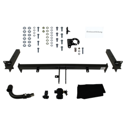 Attelage rotule démontable AUTO-HAK + faisceau TowTec spécifique 13 broches
