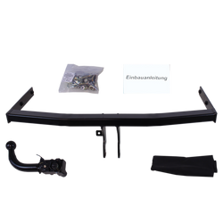 Attelage rotule démontable AUTO-HAK + faisceau TowTec spécifique 13 broches