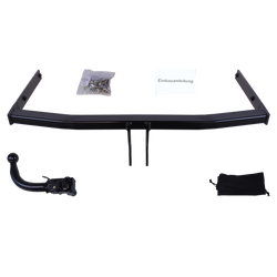 Attelage rotule démontable AUTO-HAK + faisceau TowTec spécifique 13 broches