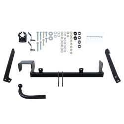 Attelage col de cygne AUTO-HAK + faisceau TowTec universel 13 broches