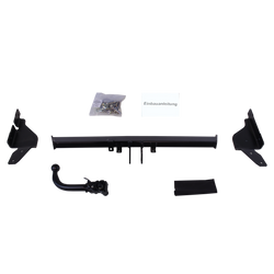 Attelage rotule démontable AUTO-HAK + faisceau TowTec spécifique 13 broches
