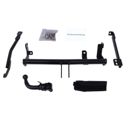Attelage rotule démontable AUTO-HAK + faisceau TowTec spécifique 13 broches