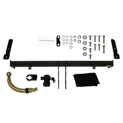 Attelage rotule démontable AUTO-HAK + faisceau TowTec universel 13 broches