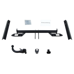 Attelage rotule démontable AUTO-HAK + faisceau TowTec spécifique 13 broches