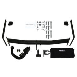 Attelage rotule démontable Brink + faisceau TowTec spécifique 13 broches