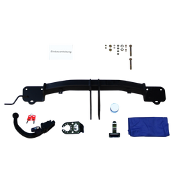 Attelage rotule démontable Brink + faisceau TowTec spécifique 13 broches