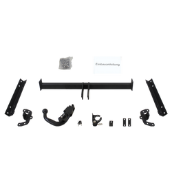 Attelage rotule démontable Brink + faisceau TowTec spécifique 13 broches