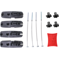 Kit de fixation en U pour coffres de toit G3