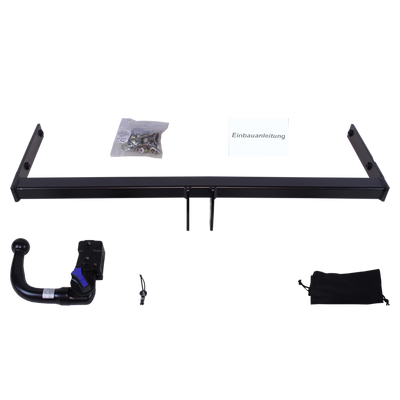 Attelage rotule démontable AUTO-HAK + faisceau TowTec spécifique 13 broches