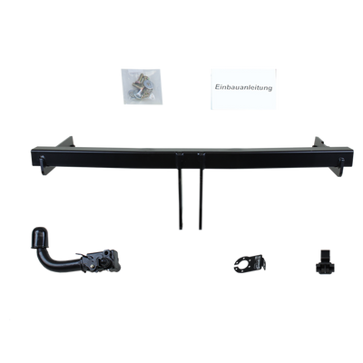 Attelage rotule démontable AUTO-HAK + faisceau TowTec spécifique 13 broches