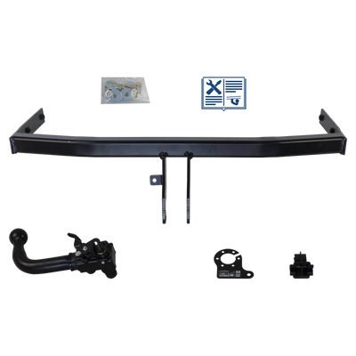 Attelage rotule démontable sans outil horizontale, AUTO-HAK