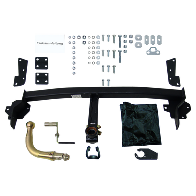 GDW Anhängerkupplung abnehmbar inkl. TowTec E-Satz 13polig universal