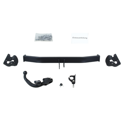 Attelage rotule démontable Brink + faisceau TowTec spécifique 13 broches