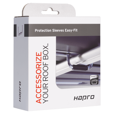 Protections en caoutchouc pour coffres de toit Hapro