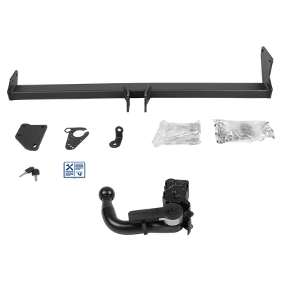 Attelage rotule démontable GDW + faisceau TowTec spécifique 13 broches