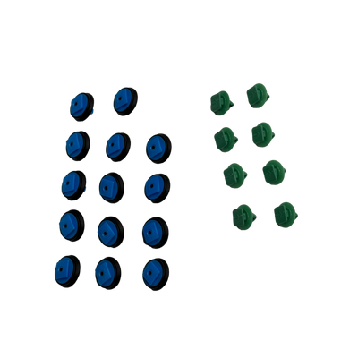 Rivets de fixation pour Fiat 500X / Jeep Renegade / Jeep Compass