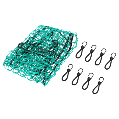 Ladungssicherungsnetz mit Gummispanner passend für Wildträger Gehetec Deep 210