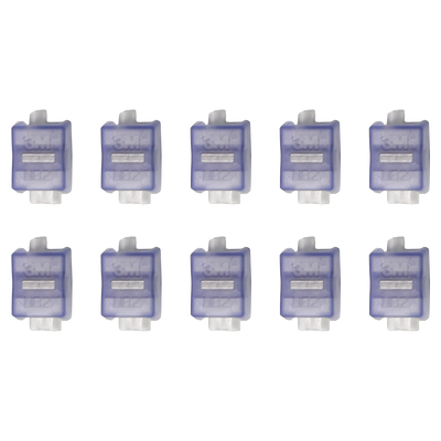 Lot de 10 connecteurs rapides 3M pour fil de 0,4 - 0,9 mm de diamètre