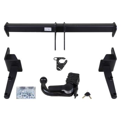 Attelage rotule démontable GDW + faisceau TowTec spécifique 13 broches