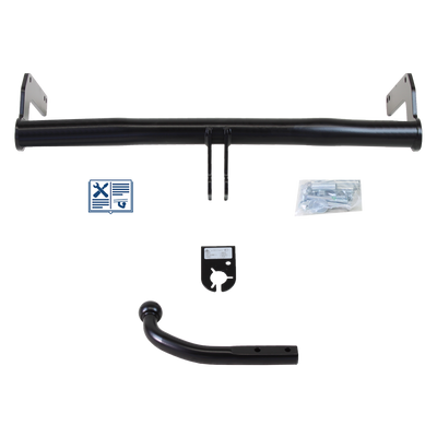 Attelage col de cygne HOOK + faisceau TowTec spécifique 13 broches