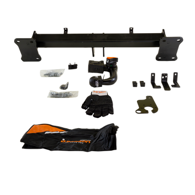 Attelage rotule démontable TowCar + faisceau TowTec spécifique 13 broches
