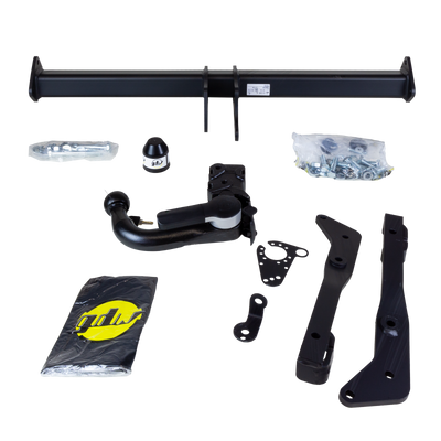 Attelage rotule démontable GDW + faisceau TowTec spécifique 13 broches