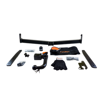 TowCar Anhängerkupplung abnehmbar inkl. TowTec E-Satz 13polig spezifisch