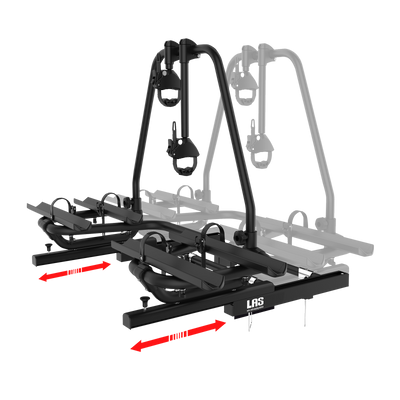 Porte-vélos Eufab BC260 black timon remorque et caravane